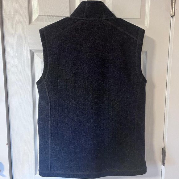 Men's L.L. Bean Classic Sweater Vest, Medium, Navy - Picture 3 of 4